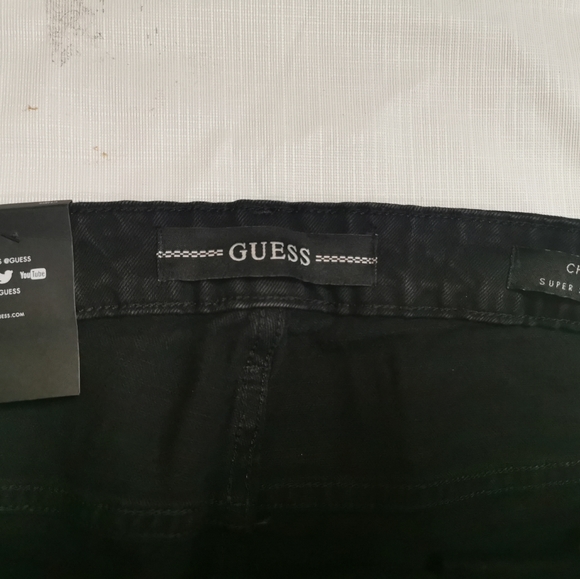 NWT Guess cris midrise super skinny jeans - Picture 9 of 12